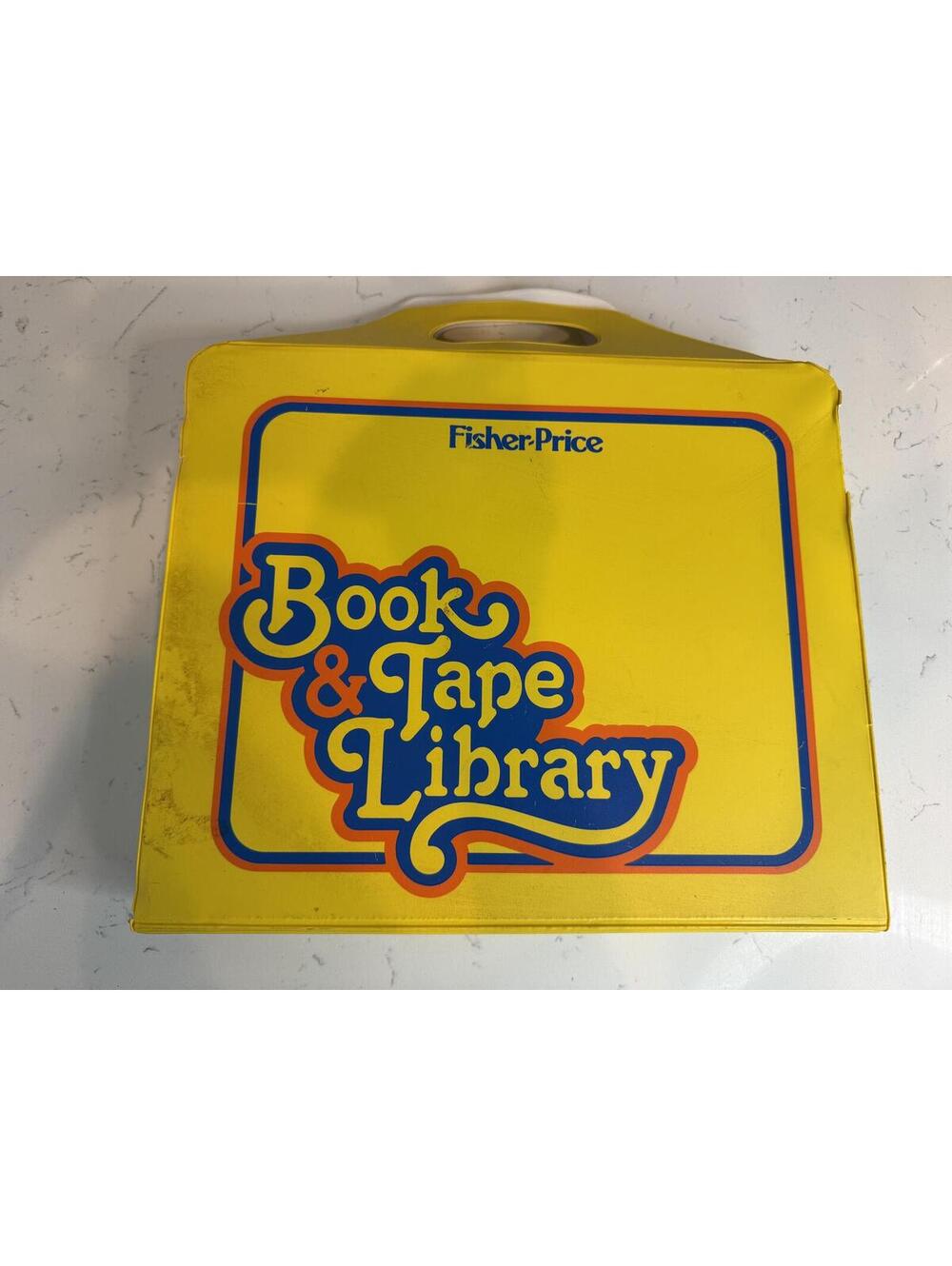 Vintage Fisher Price Book & Tape Library Disney Read Along Cassette Lot